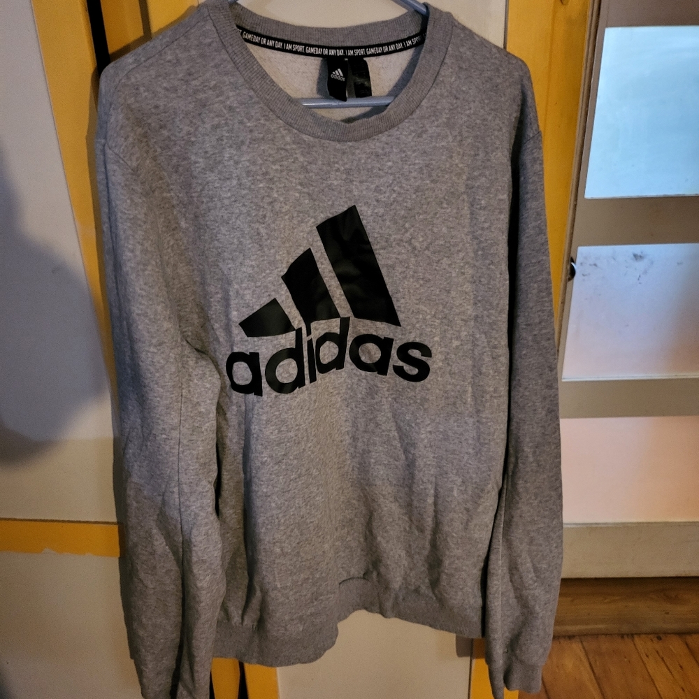 2 Adidas sweatshirts